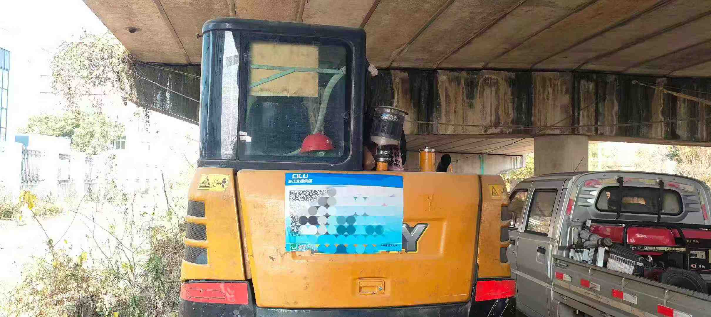 Used Sany SY55 Excavator 2016 Model / 3