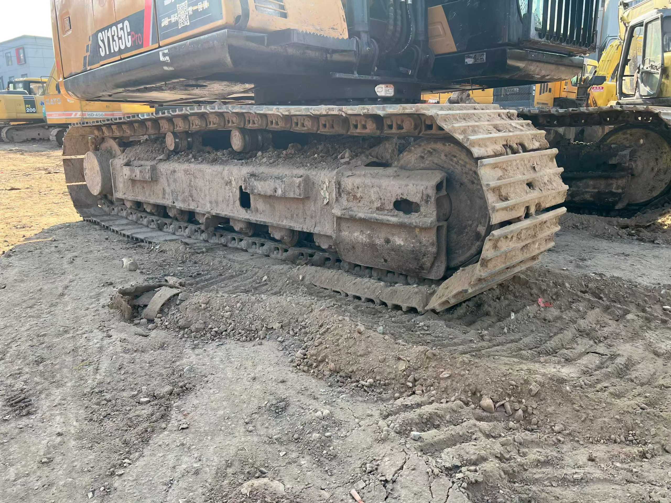 Used Sany SY135 Excavator 2016 Model / 5