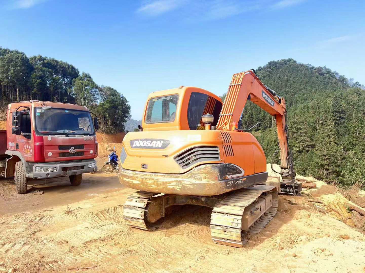 Used Doosan DX75 Excavator 2021 Model / 3