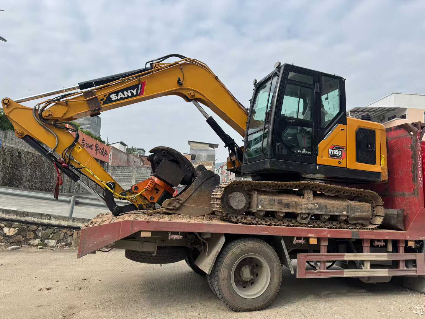 Used Sany SY95C Excavator 2024 Model / 3
