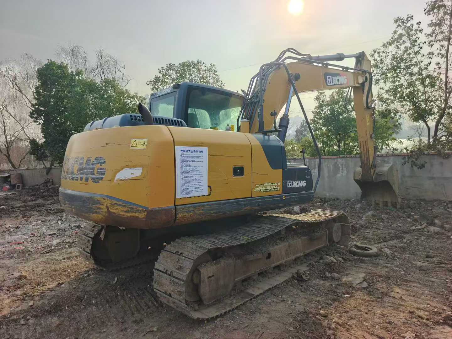 Used XCMG XE135GA Excavator 2022 Model / 7