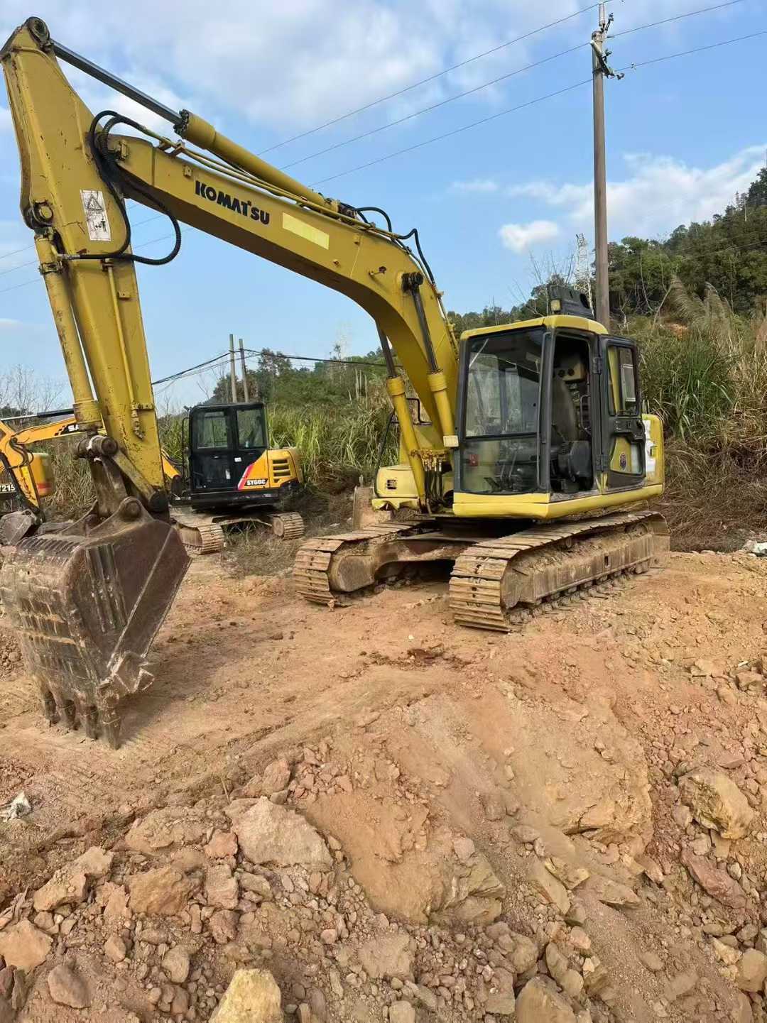Used 小松 PC120-6 Excavator 2016 Model
