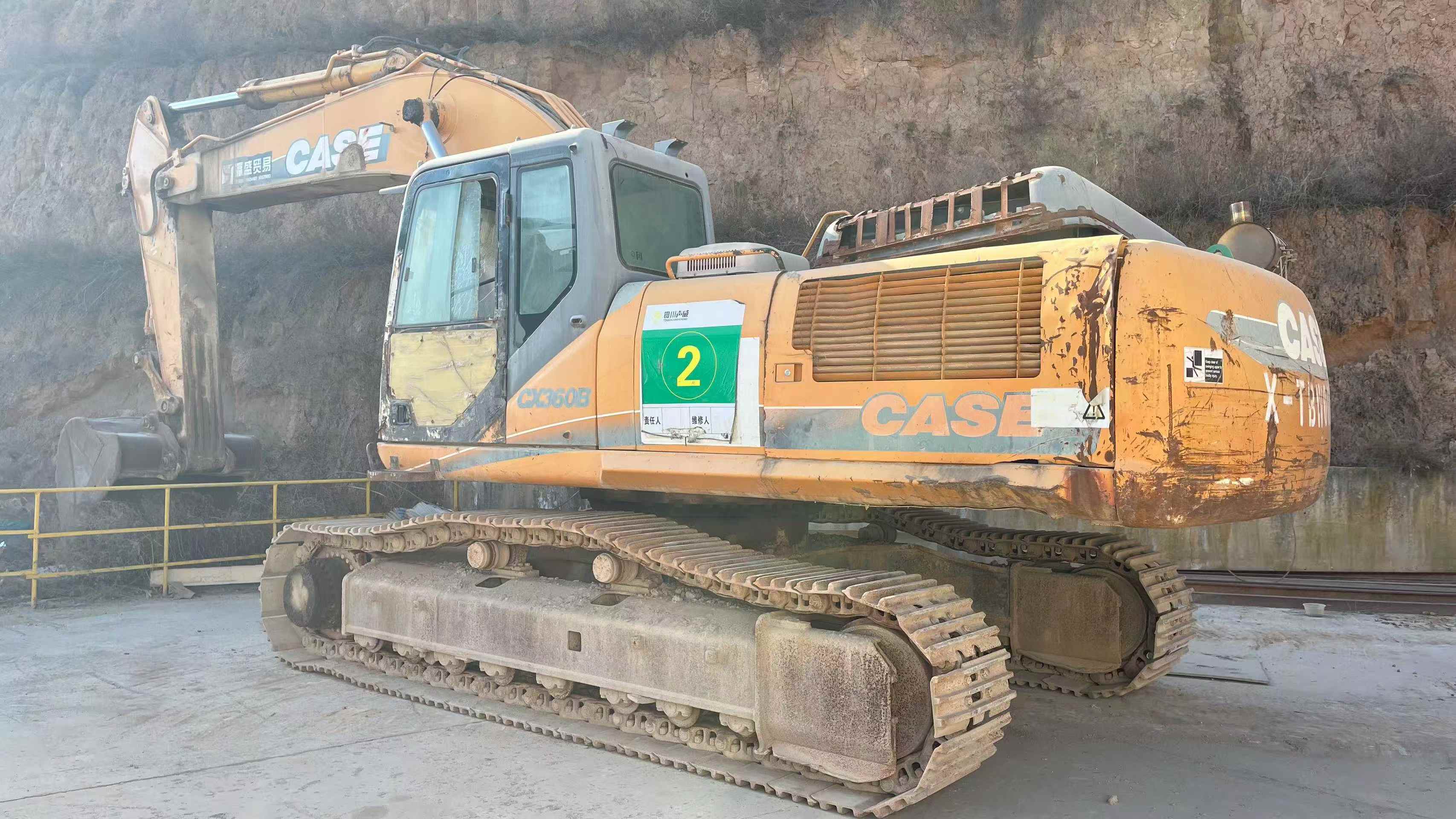 Used Case CX360 Excavator 2016 Model / 2