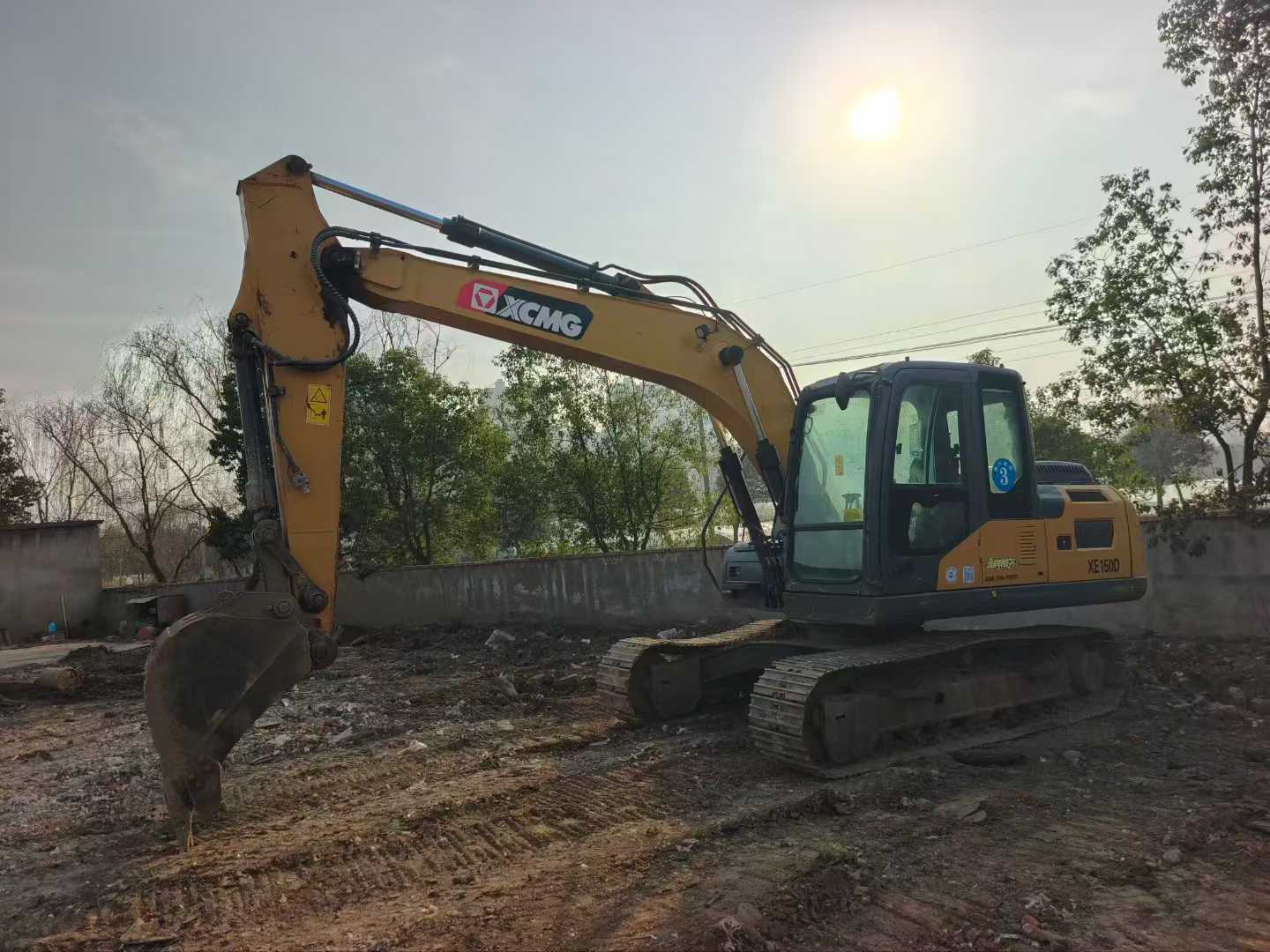 Used XCMG XE135GA Excavator 2022 Model / 8