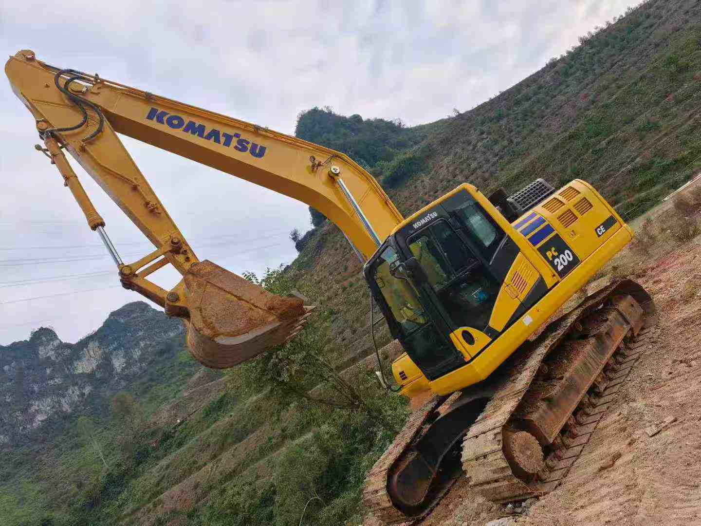 Used Komatsu PC200-1 Excavator 2024 Model / 6