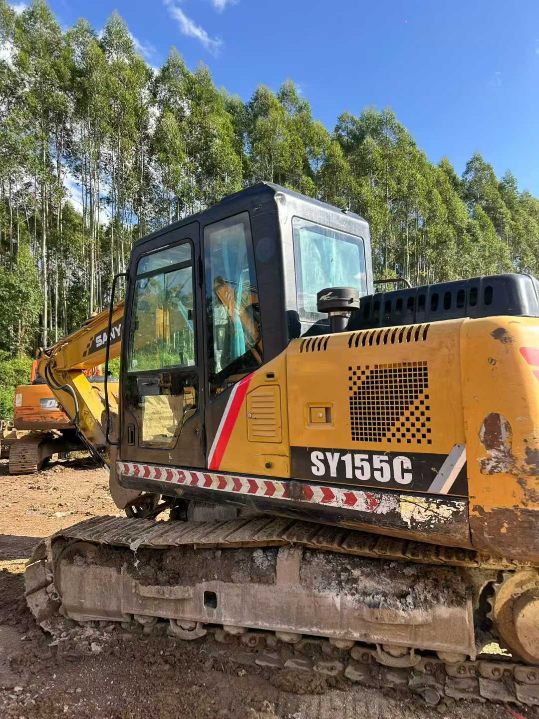 Used Sany SY135 Excavator 2018 Model / 2