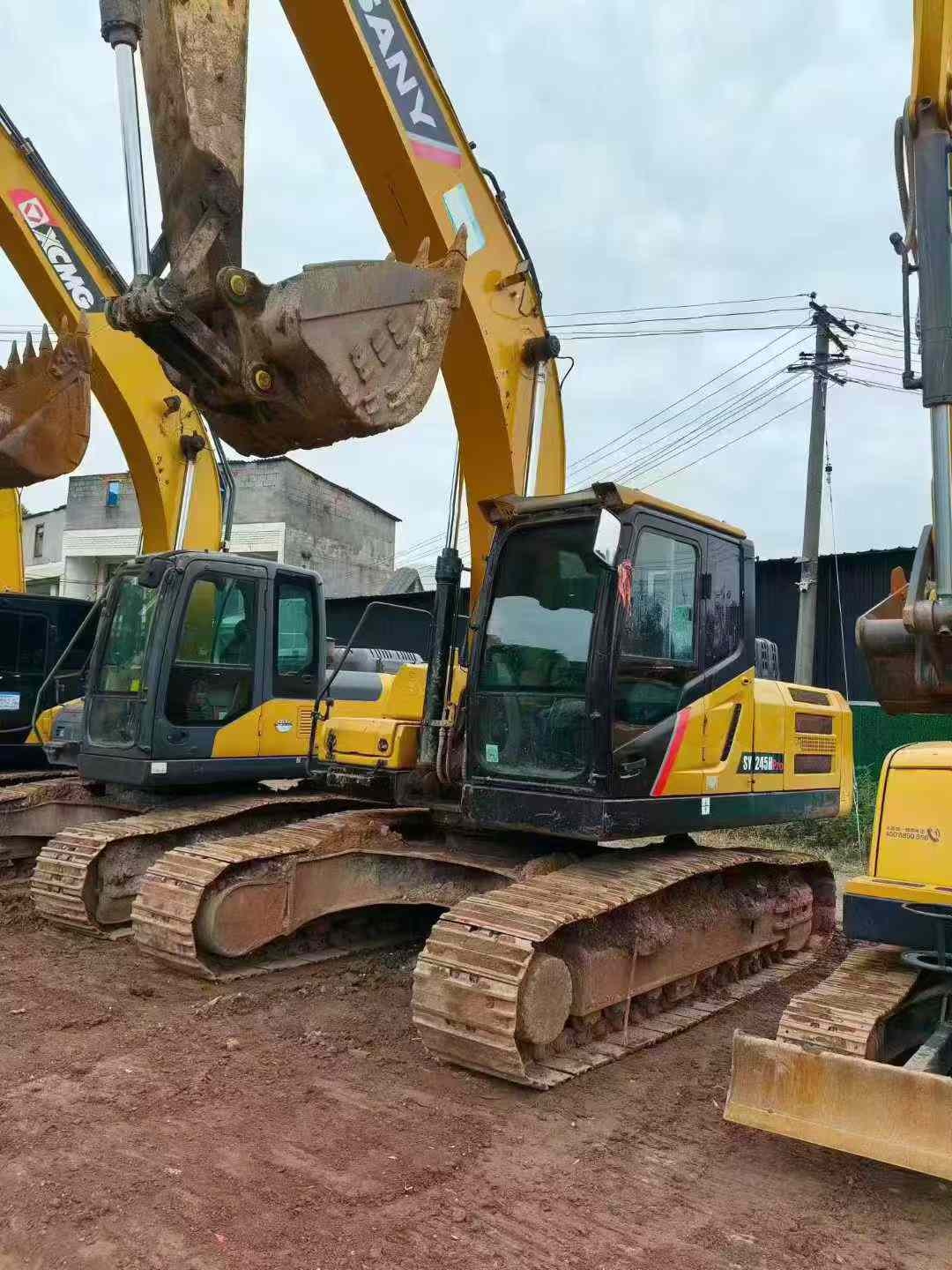 Used Sany SY215H Excavator 2021 Model / 2