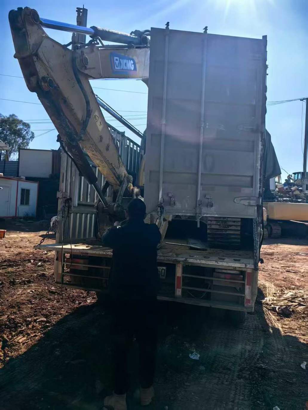 Used XCMG XE75WD Excavator 2018 Model / 2