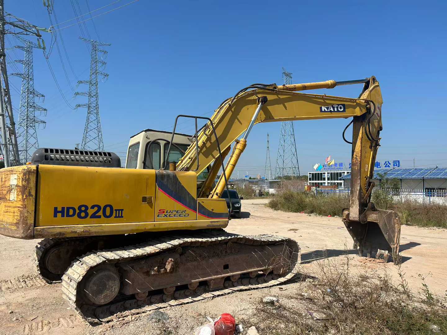 Used Kato HD820 Excavator 2016 Model / 3