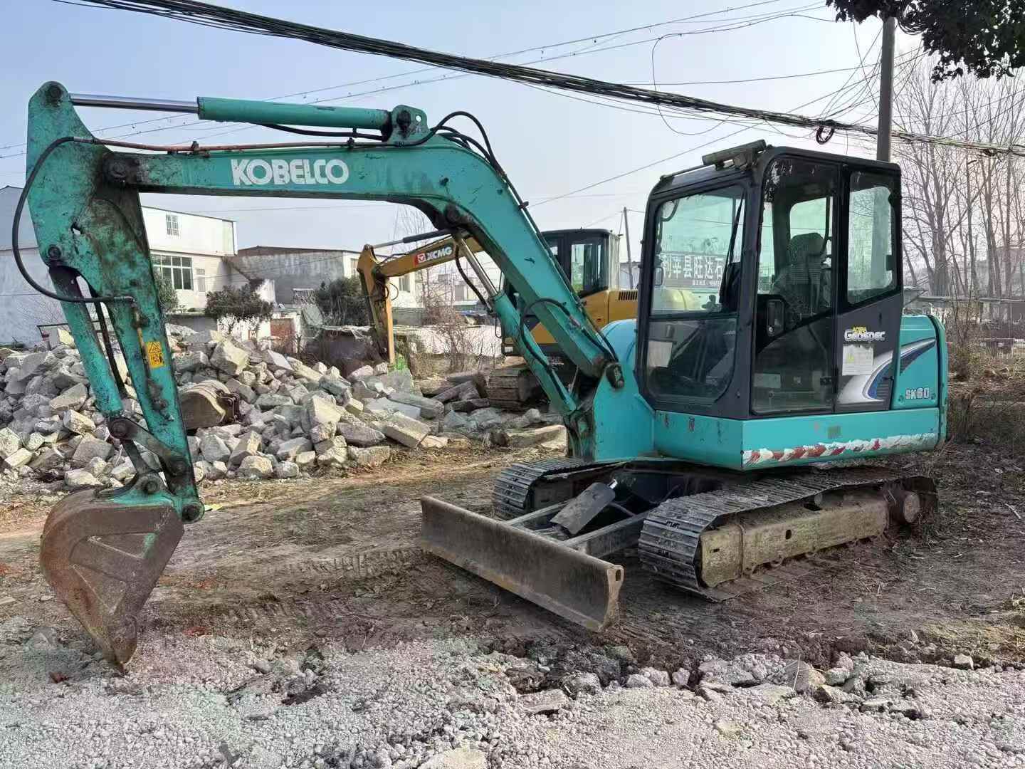 Used 神钢 SK60 Excavator 2018 Model