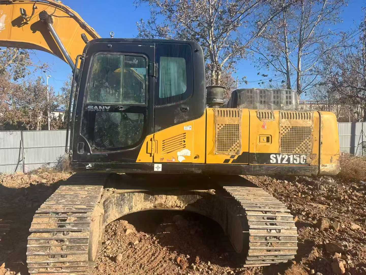 Used Sany SY215W Excavator 2018 Model / 8