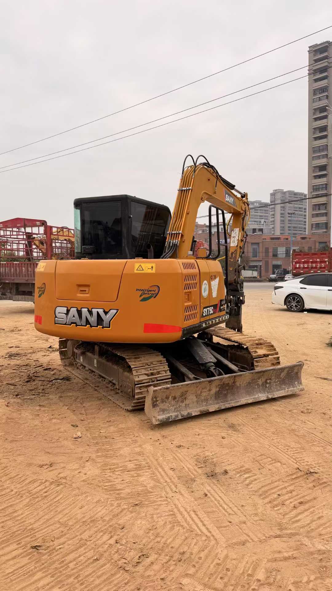Used Sany SY75 Excavator 2016 Model / 3