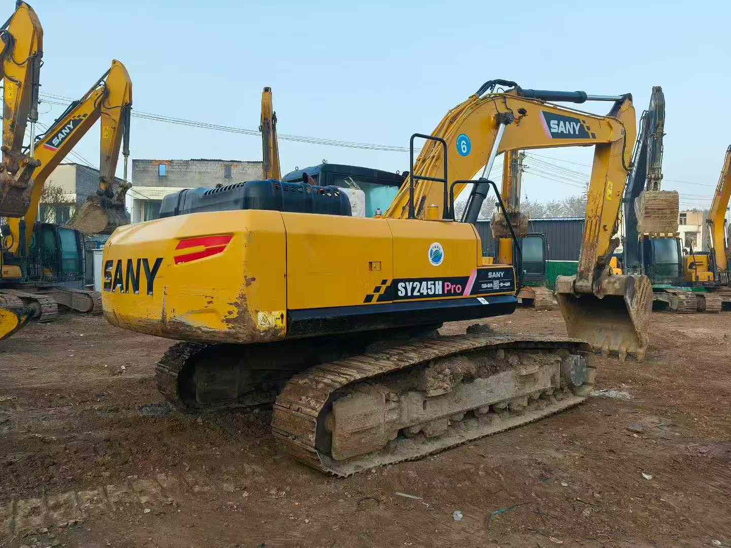 Used Sany SY245H Excavator 2021 Model / 4