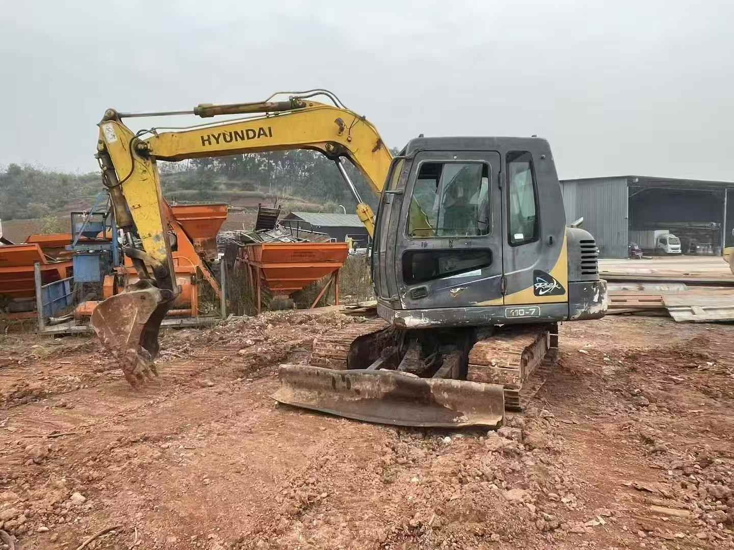 Used 现代 R80WM/WH Excavator 2015 Model