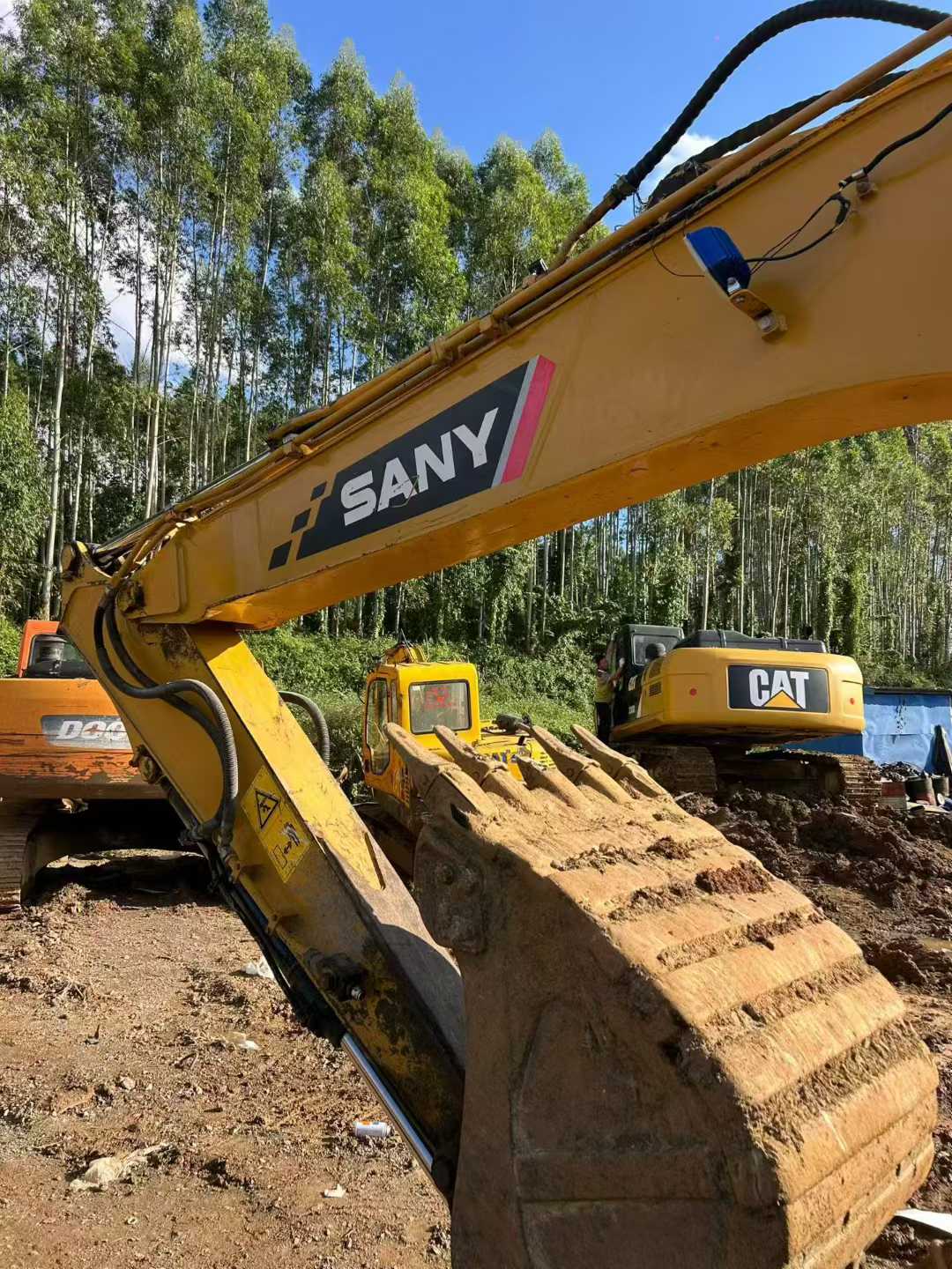 Used Sany SY135 Excavator 2018 Model / 4