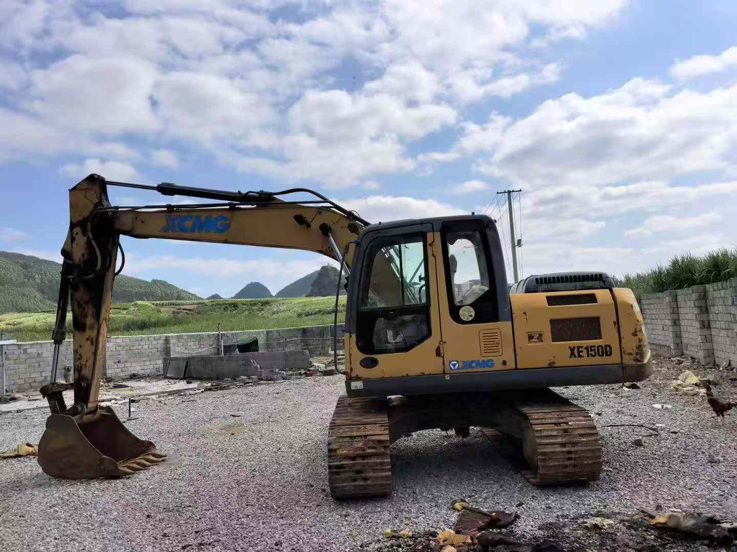 Used XCMG XE150 Excavator 2018 Model / 2