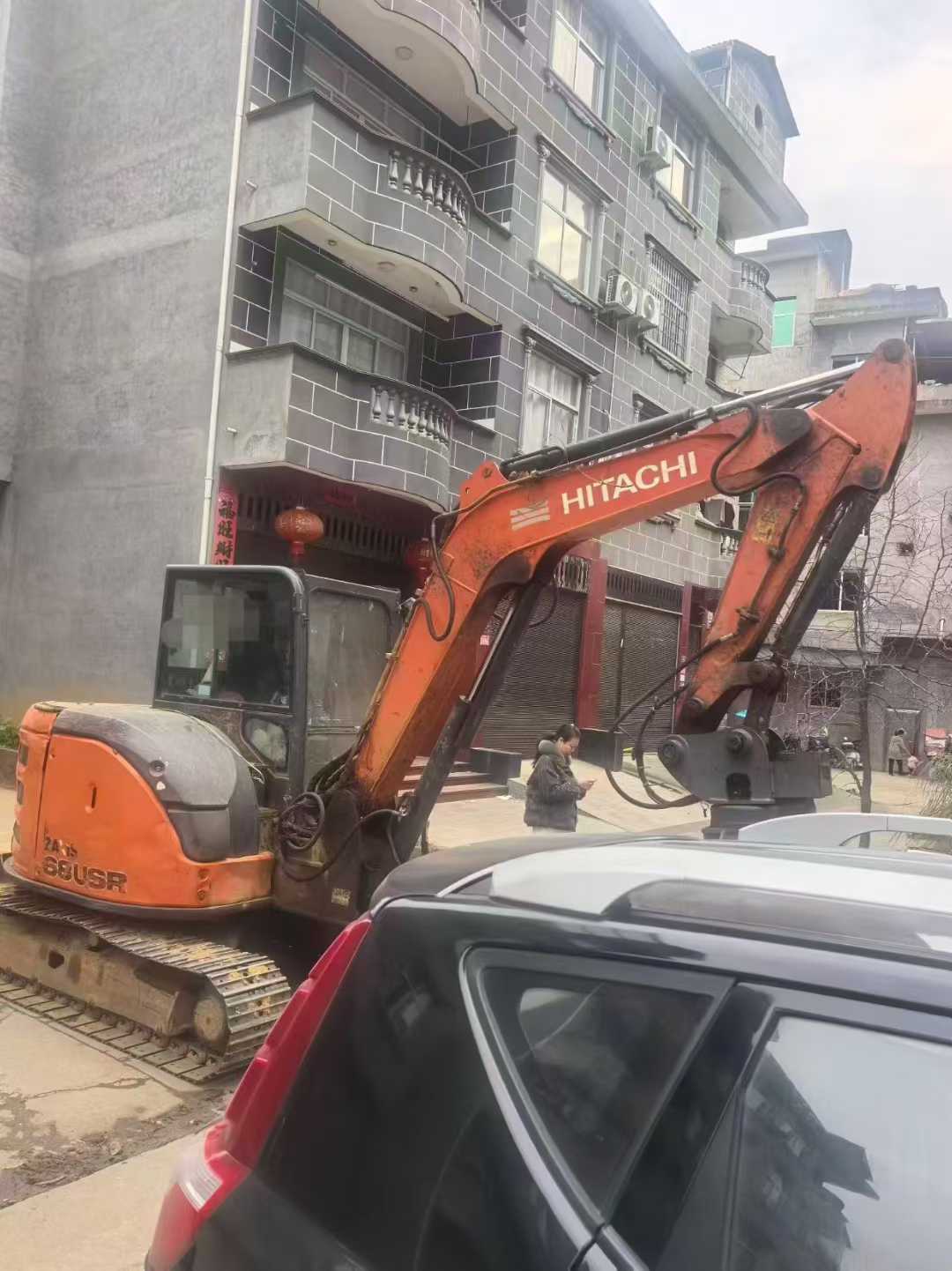 Used Hitachi ZX68USR-5A Excavator 2016 Model / 2