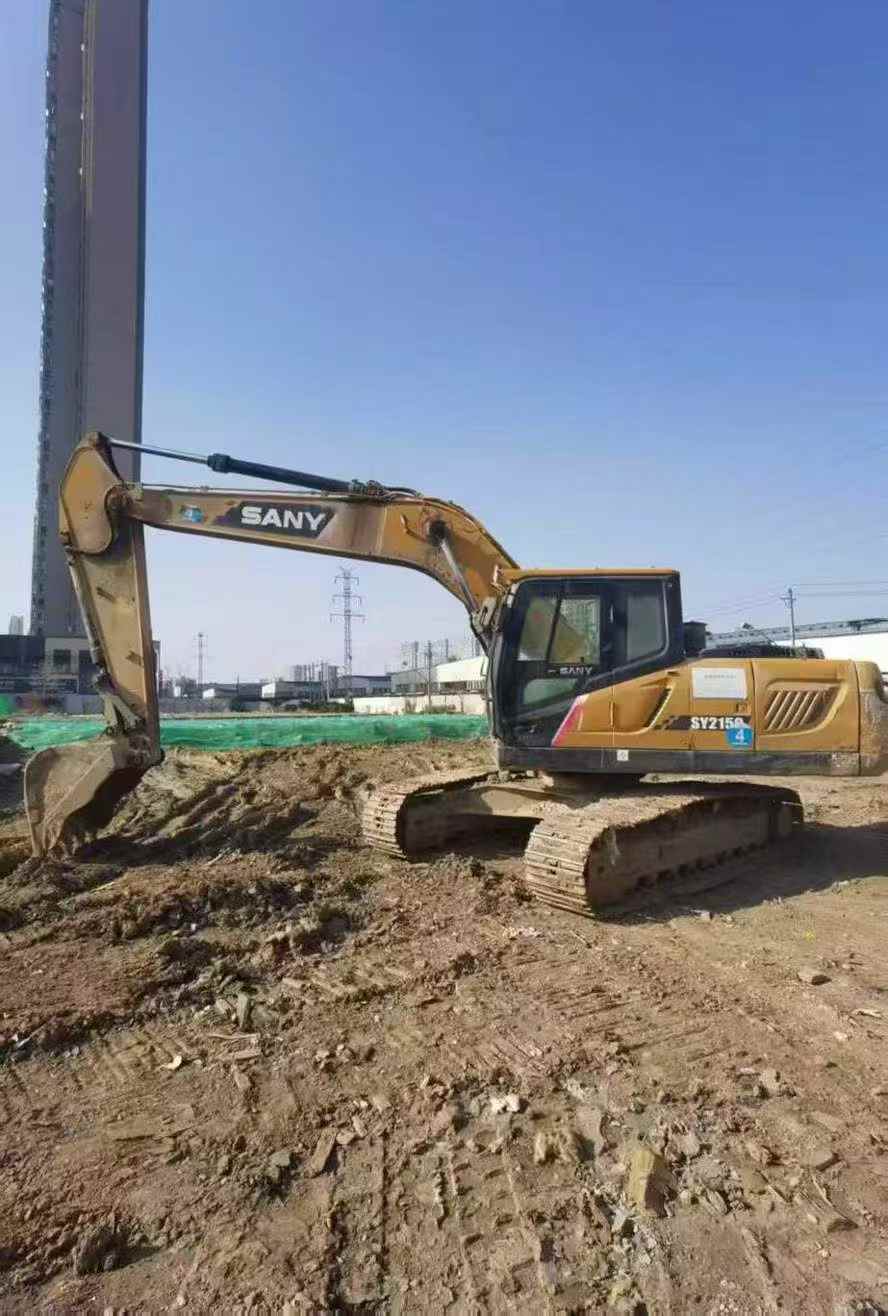 Used Sany SY215W Excavator 2018 Model / 6
