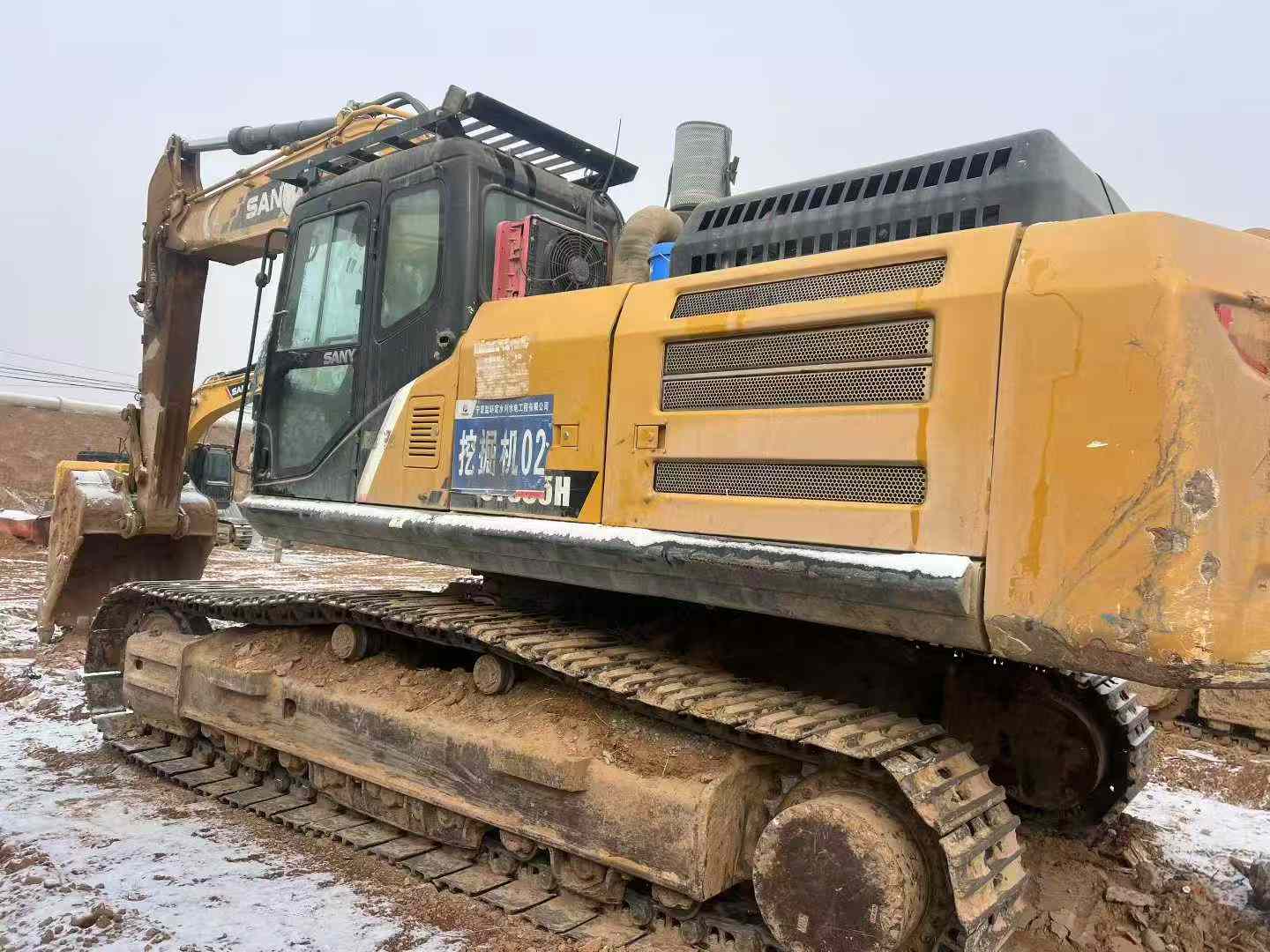 Used Sany SY365H Excavator 2017 Model / 2