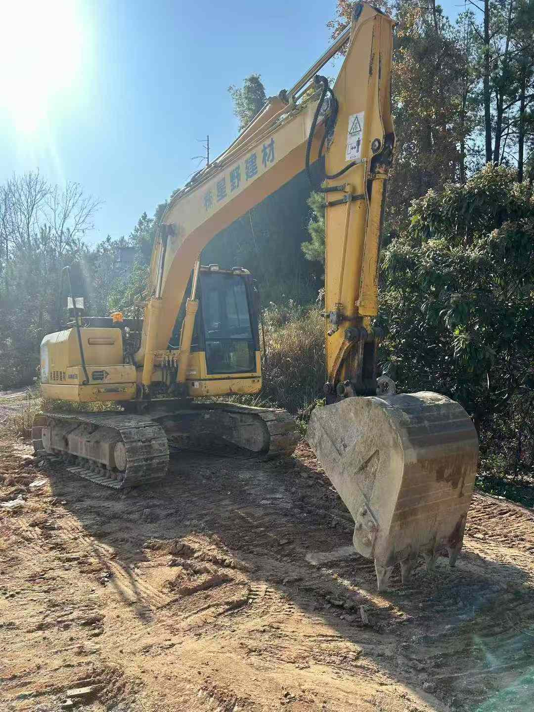 Used Komatsu PC128US Excavator 2018 Model / 3