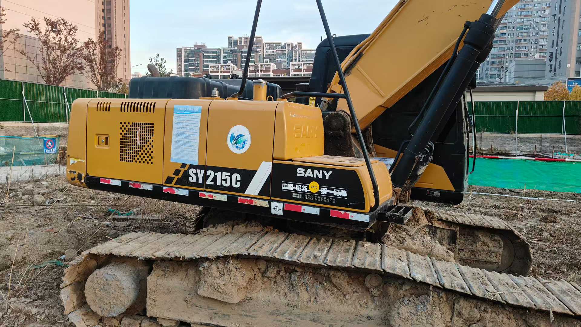 Used Sany SY215C-10 Excavator 2017 Model / 3