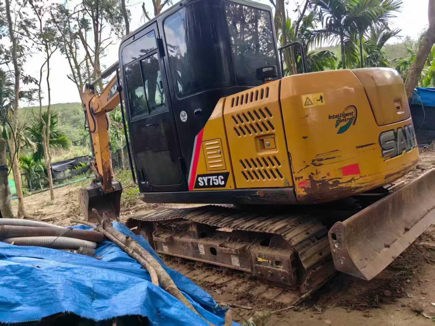 Used Sany SY75 Excavator 2016 Model / 3