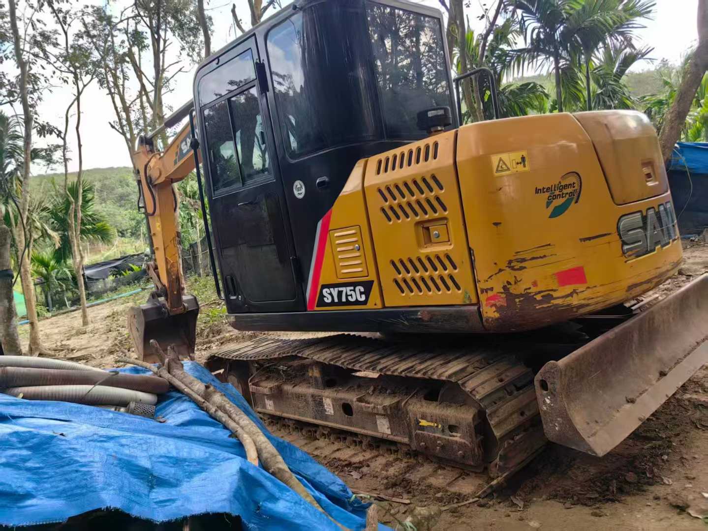 Used Sany SY75 Excavator 2016 Model / 2