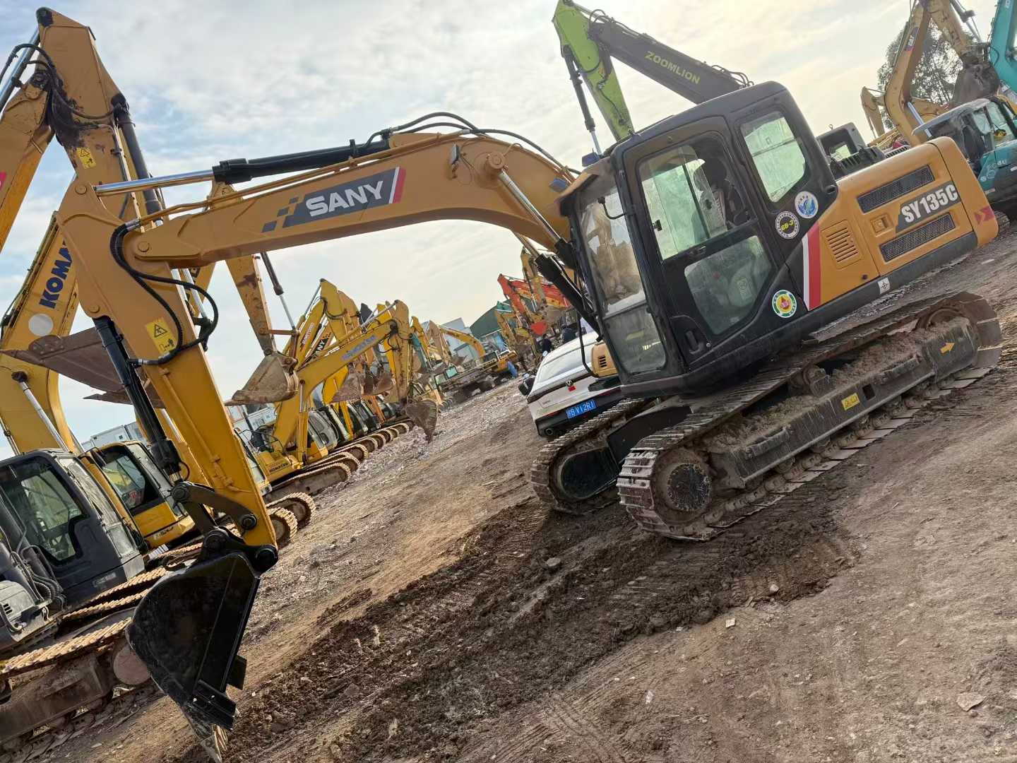 Used Sany SY115C Excavator 2016 Model / 3