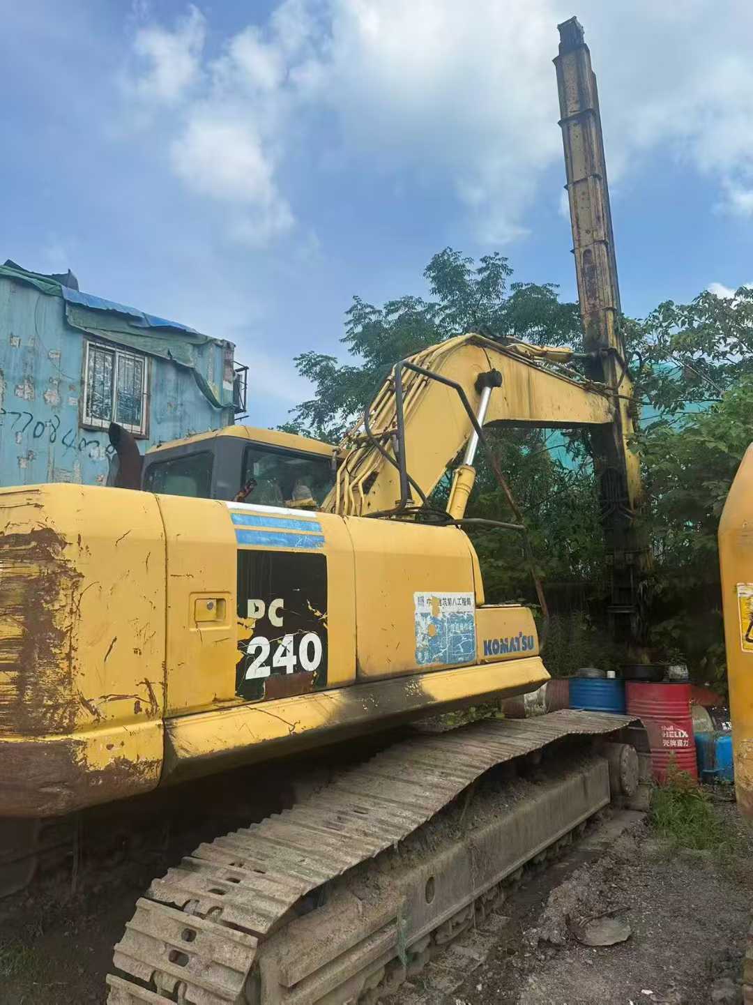 Used Komatsu PW220-7 Excavator 2016 Model / 3