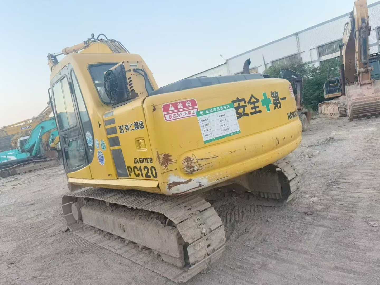 Used Komatsu PC120-6 Excavator 2016 Model / 9