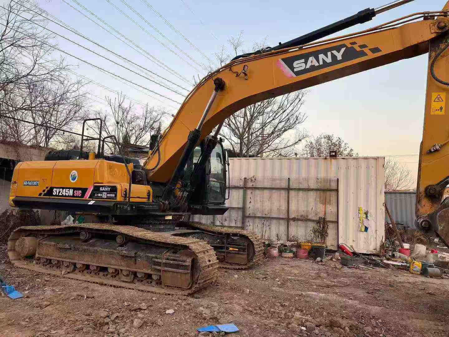 Used Sany SY245H Excavator 2022 Model / 3