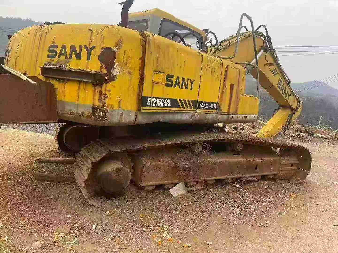 Used Sany SY215ACE Excavator 2016 Model / 5