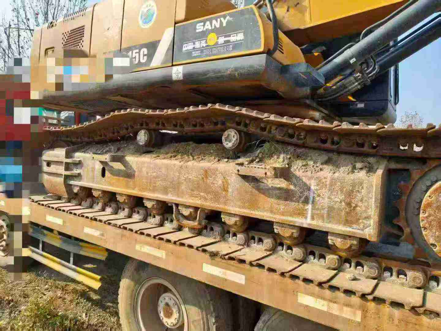 Used Sany SY215W Excavator 2017 Model / 8