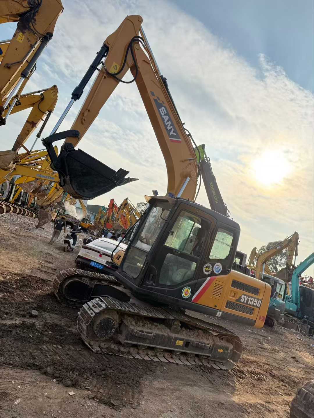 Used Sany SY115C Excavator 2016 Model / 2