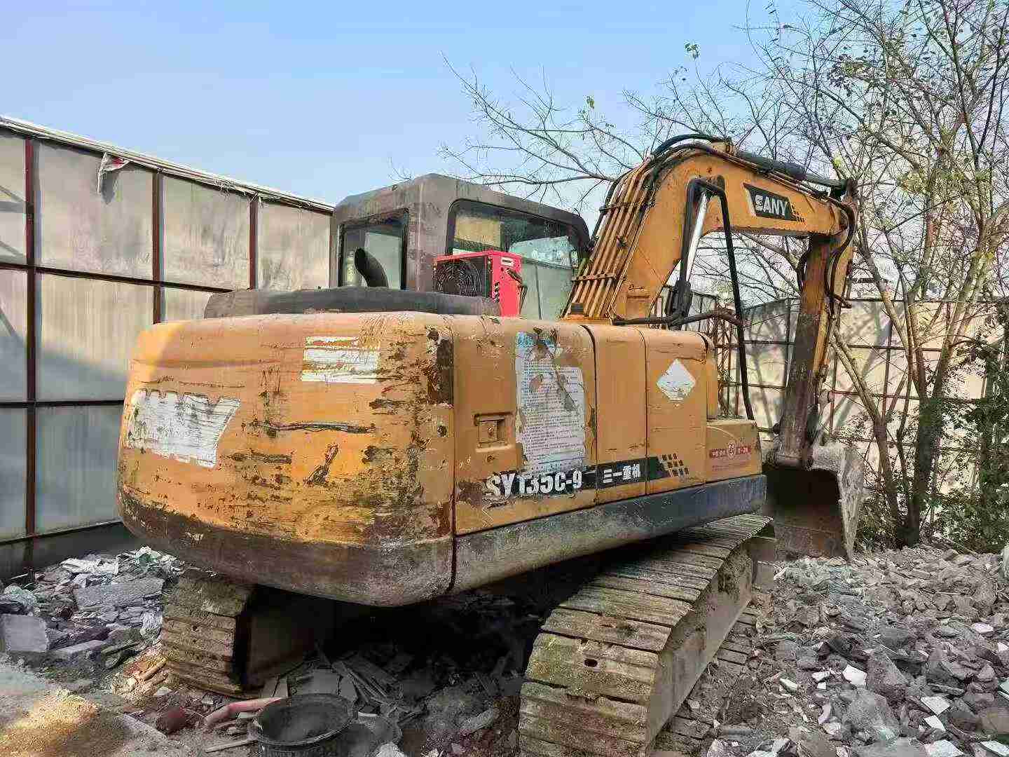 Used Sany SY115C Excavator 2015 Model / 5