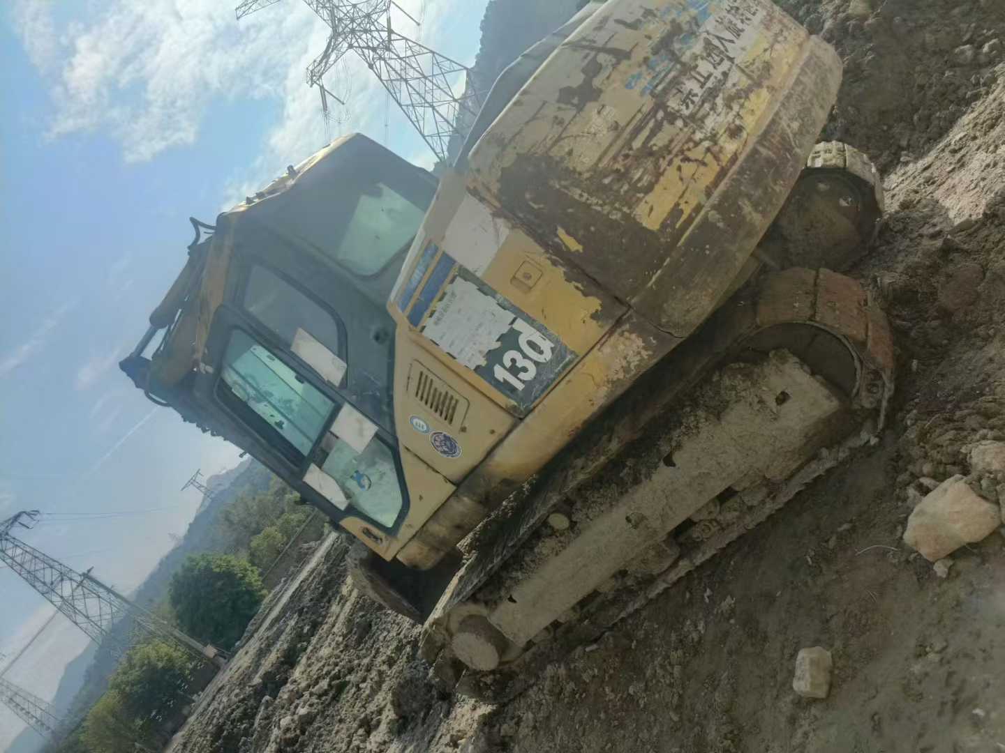 Used Komatsu PC110-7 Excavator 2016 Model / 3