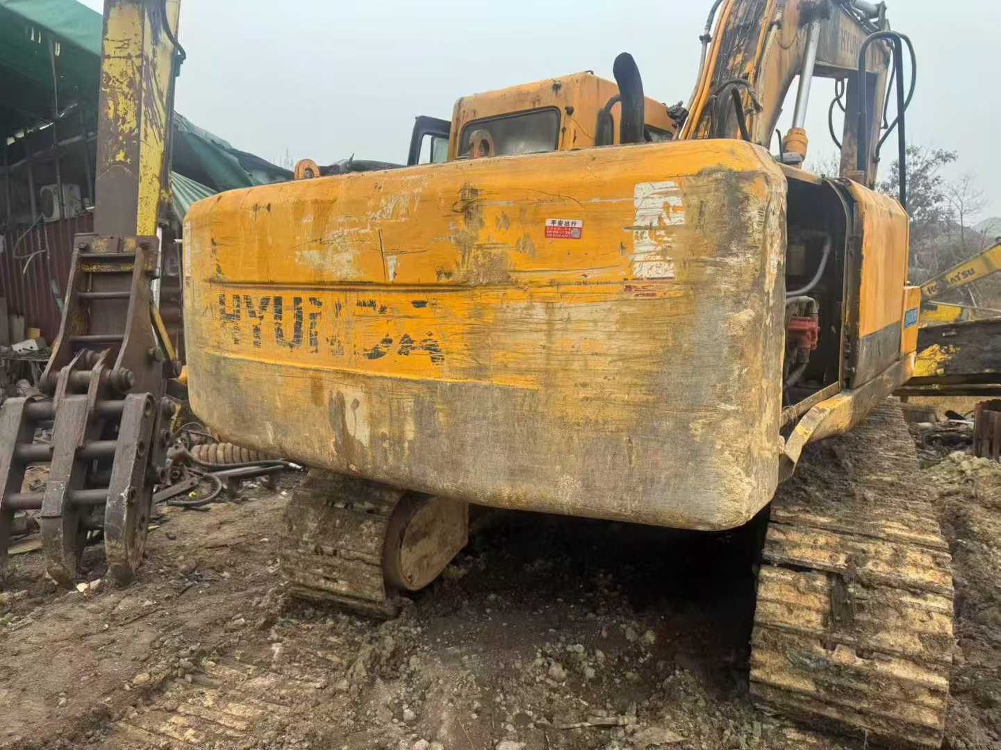 Used Hyundai R215-7 Excavator 2016 Model / 4