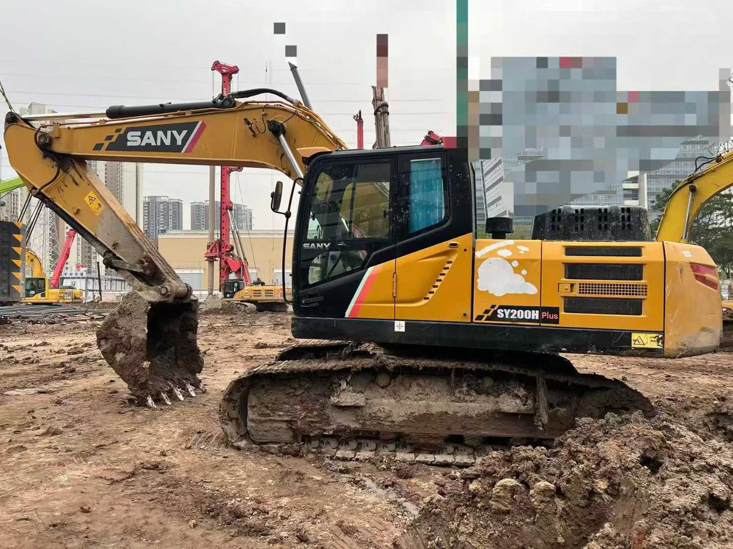 Used Sany SY200H Excavator 2022 Model / 3