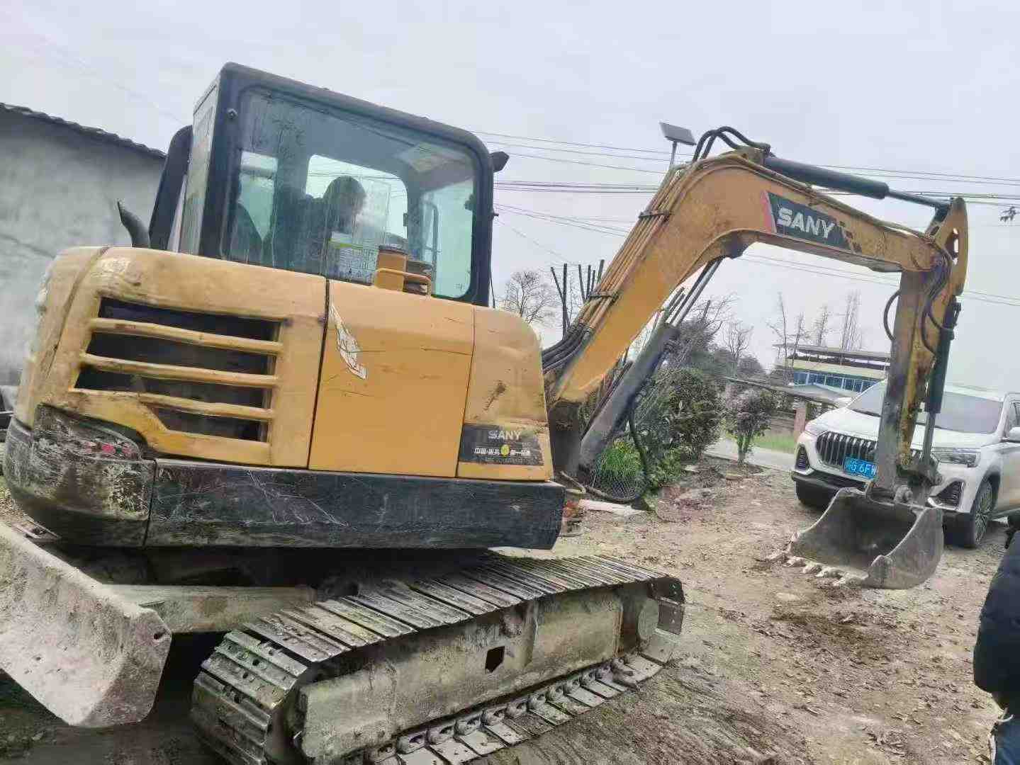 Used Sany SY55 Excavator 2019 Model / 5