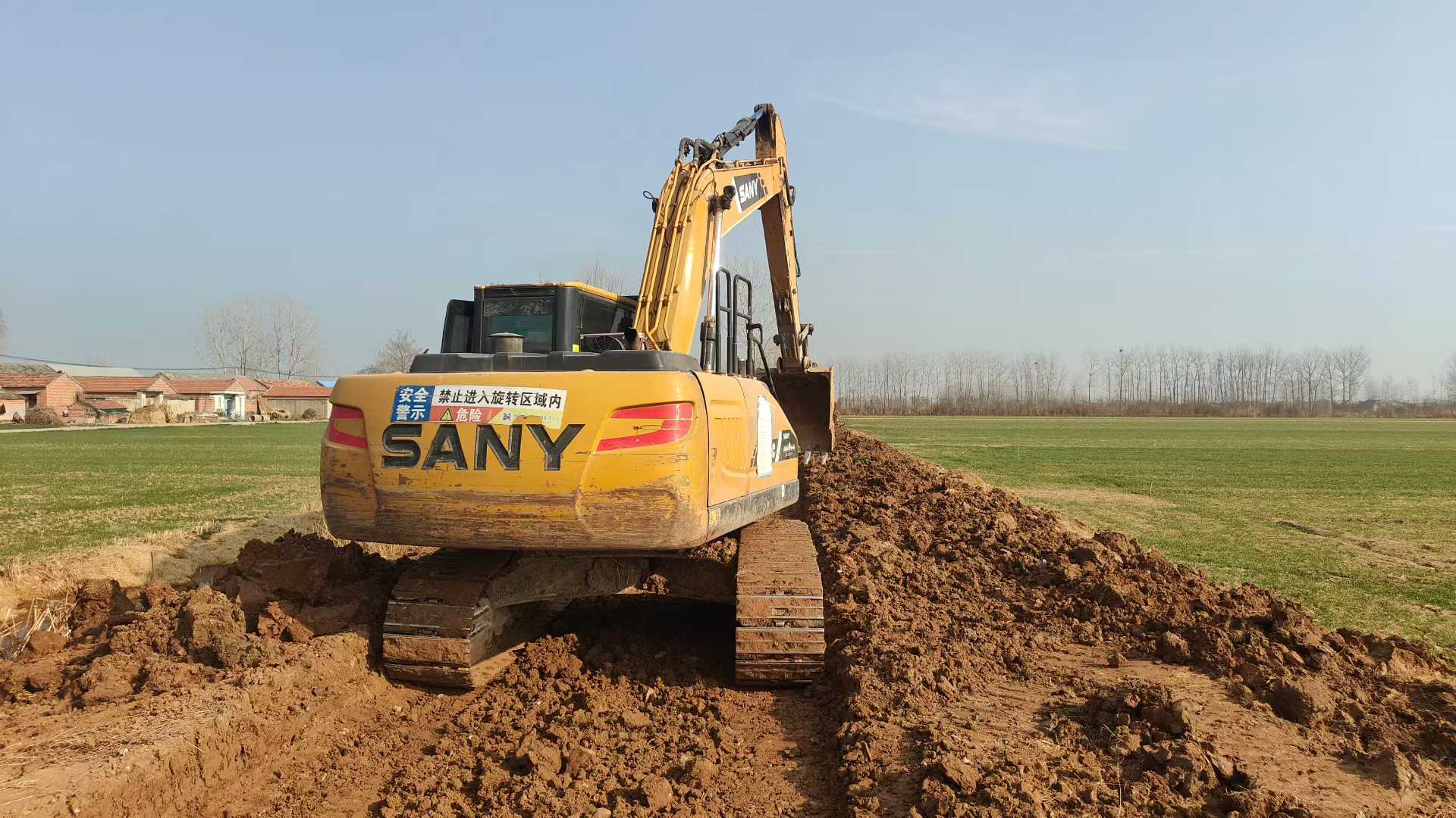 Used Sany SY215W Excavator 2019 Model / 3