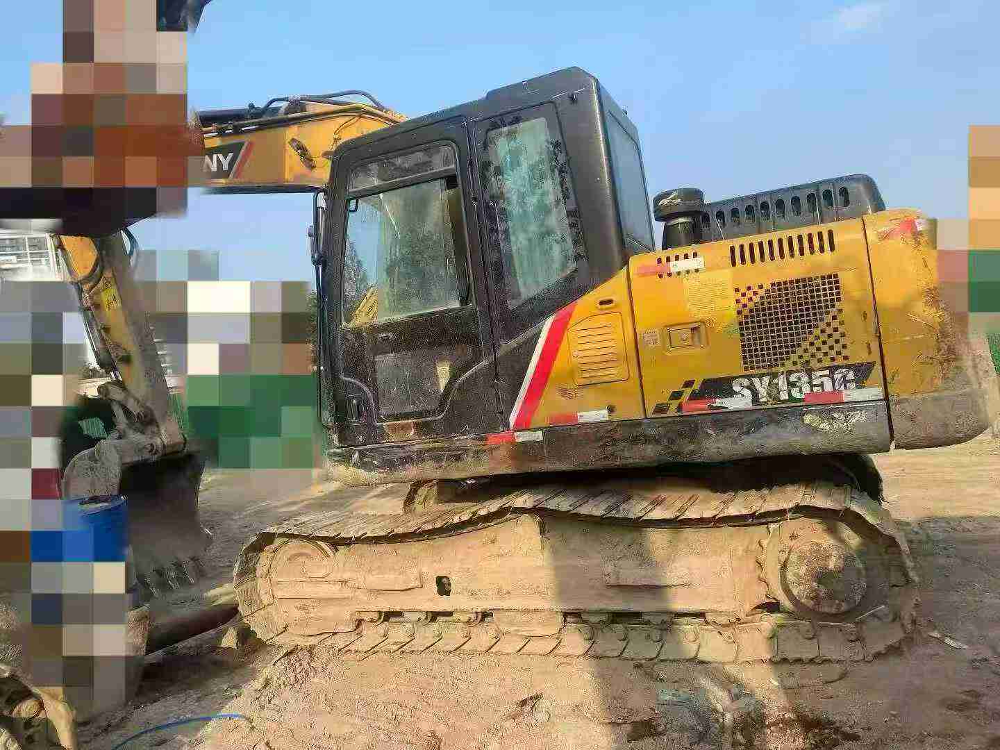 Used Sany SY135 Excavator 2019 Model / 3