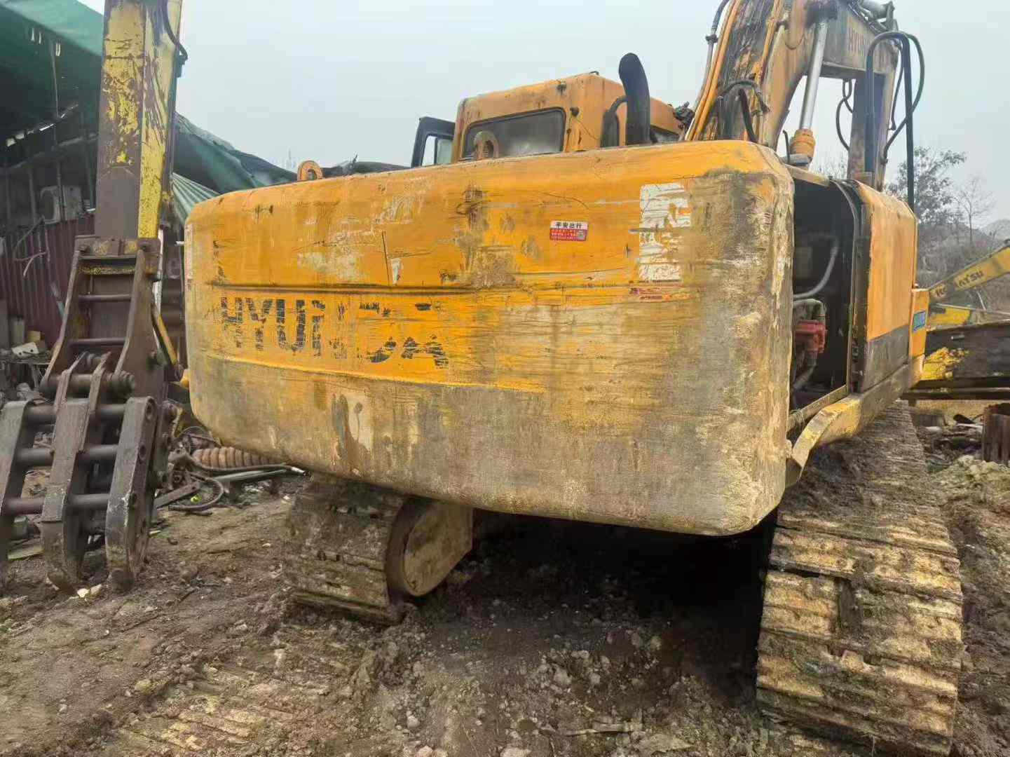 Used Hyundai R215-7 Excavator 2016 Model / 4