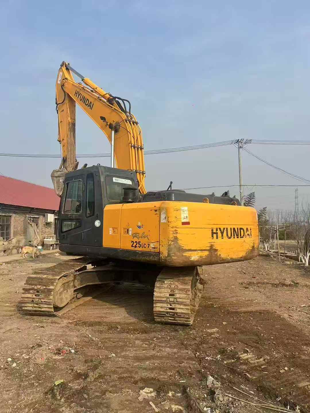 Used Hyundai R225-7 Excavator 2016 Model / 2