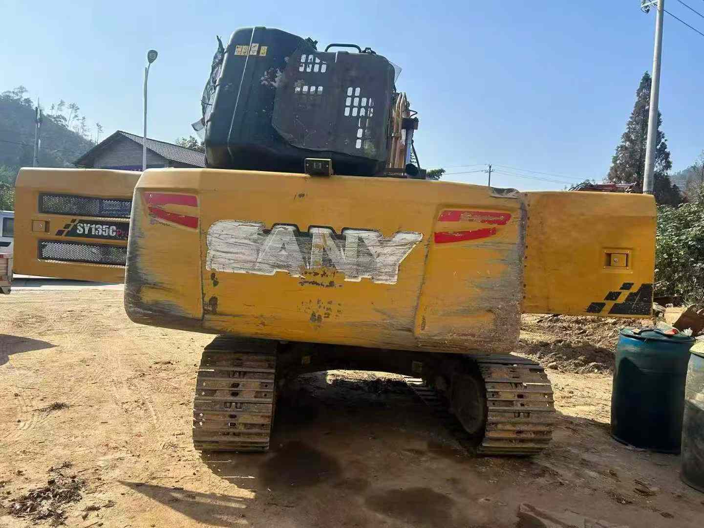 Used Sany SY135 Excavator 2021 Model / 7