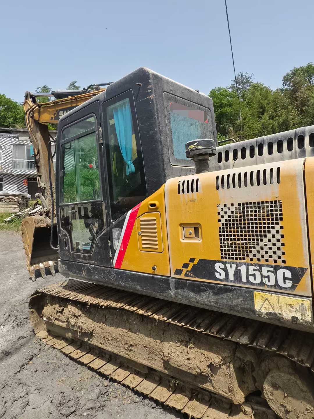 Used Sany SY135 Excavator 2018 Model / 4