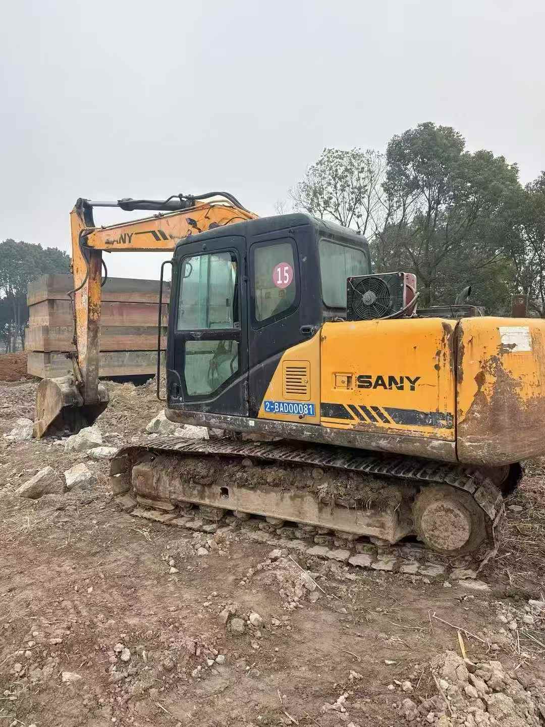 Used Sany SY135-8S Excavator 2011 Model / 3