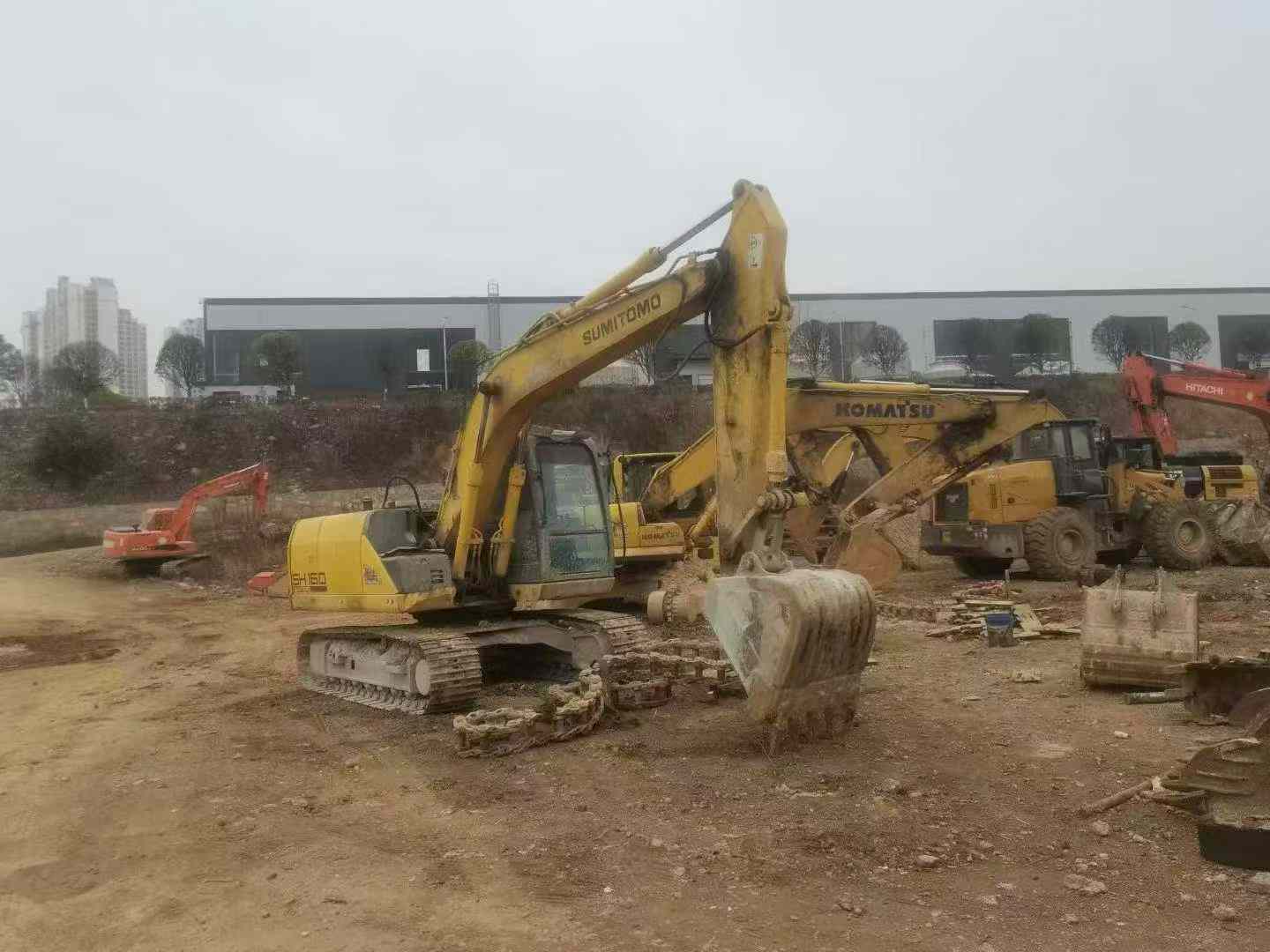 Used Sumitomo SH130-3 Excavator 2015 Model / 3