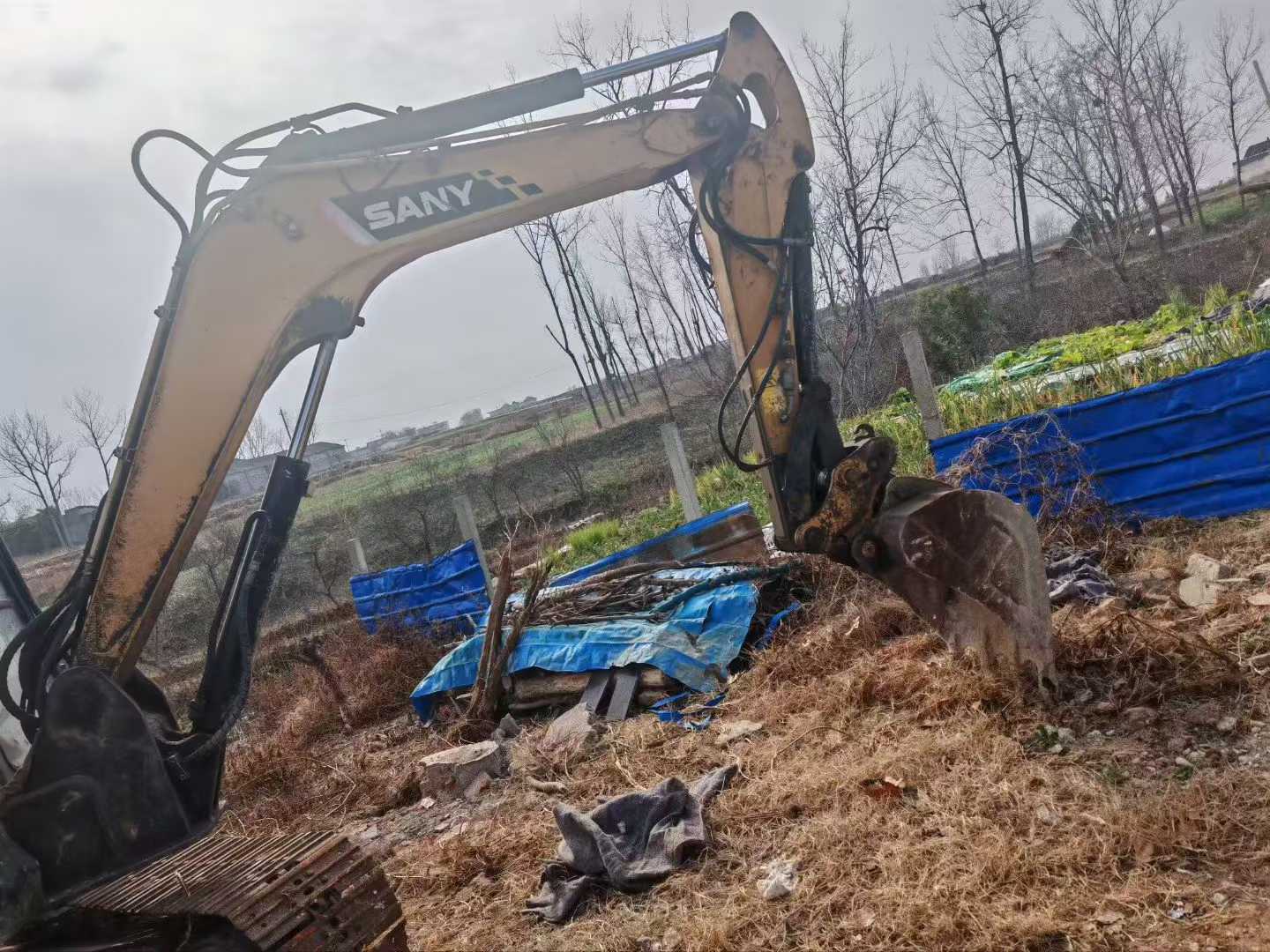 Used Sany SY55 Excavator 2018 Model / 8