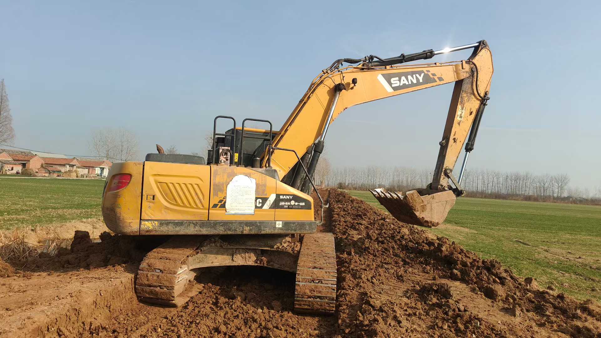 Used Sany SY215W Excavator 2019 Model / 4