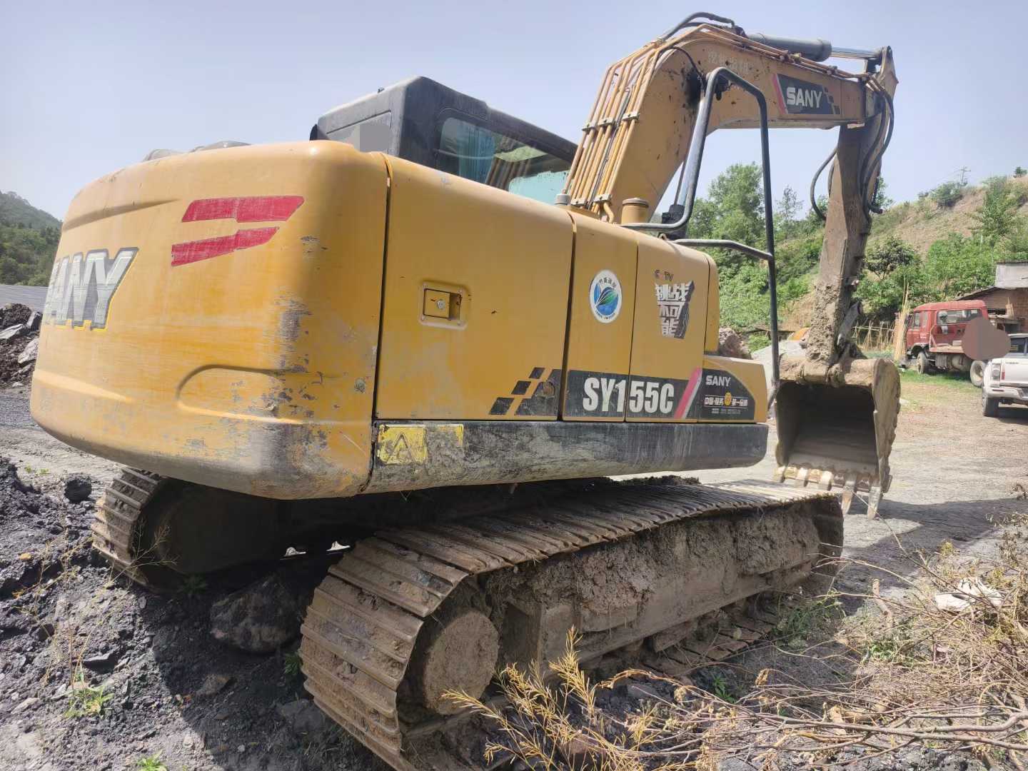 Used Sany SY135 Excavator 2018 Model / 2